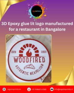 Outdoor Sign Board Manufacturer in Bangalore