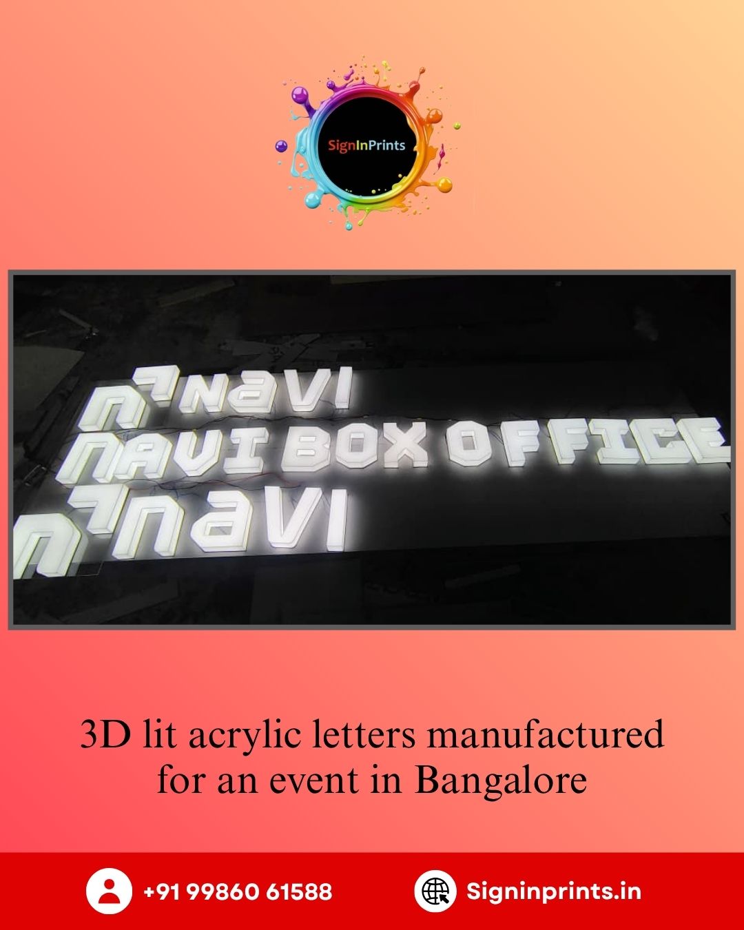 Lollipop Signage Manufacturers in Bangalore